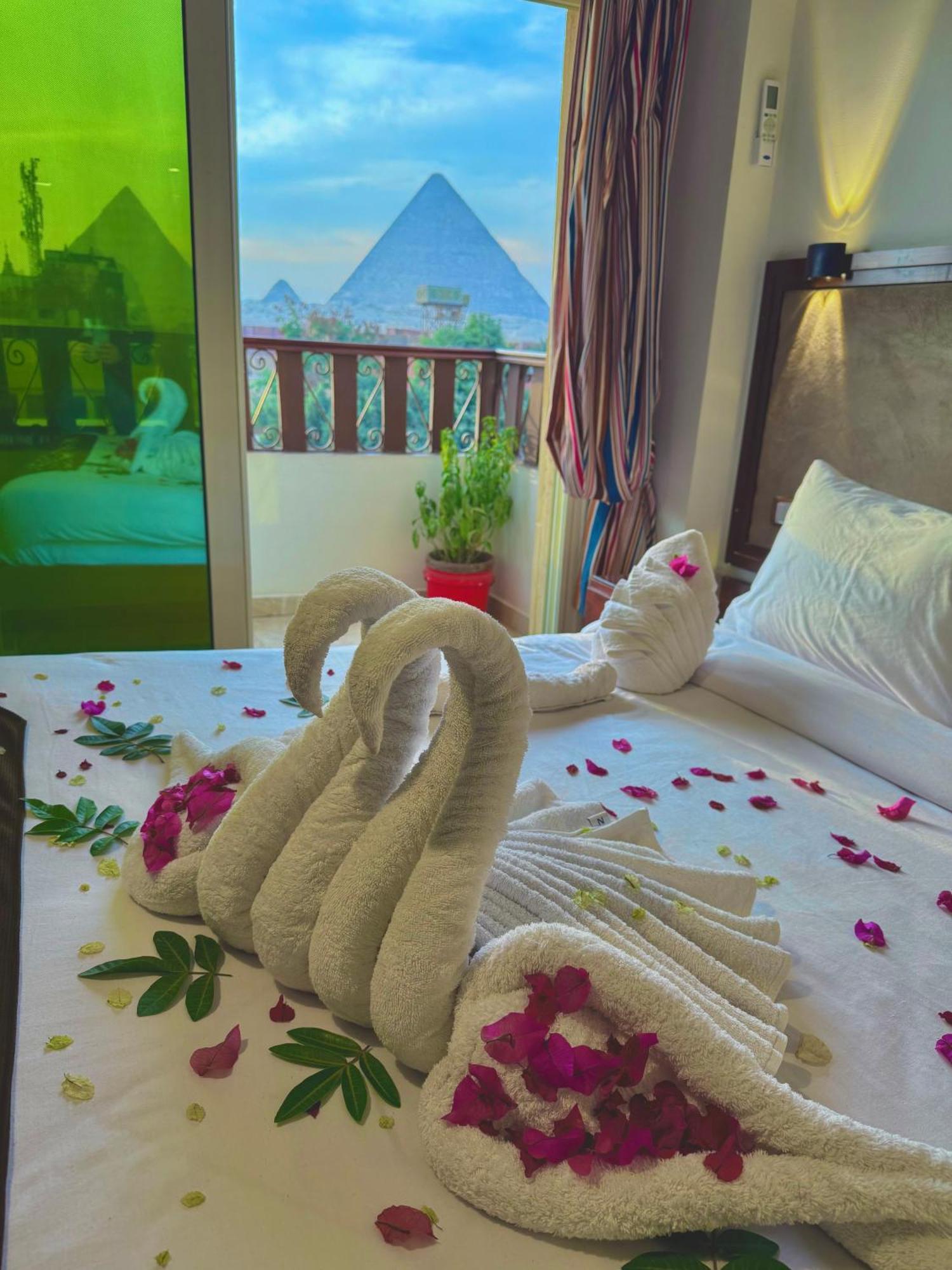 Flower Pyramids Inn Kafrat al Jabal Экстерьер фото